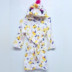 𝅺GIRLS Hooded Unicorn Robe